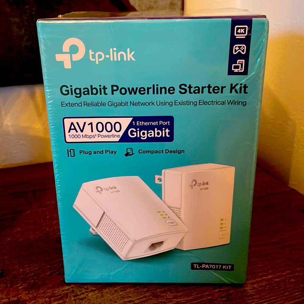 TP Link Gigabit power line starter kit